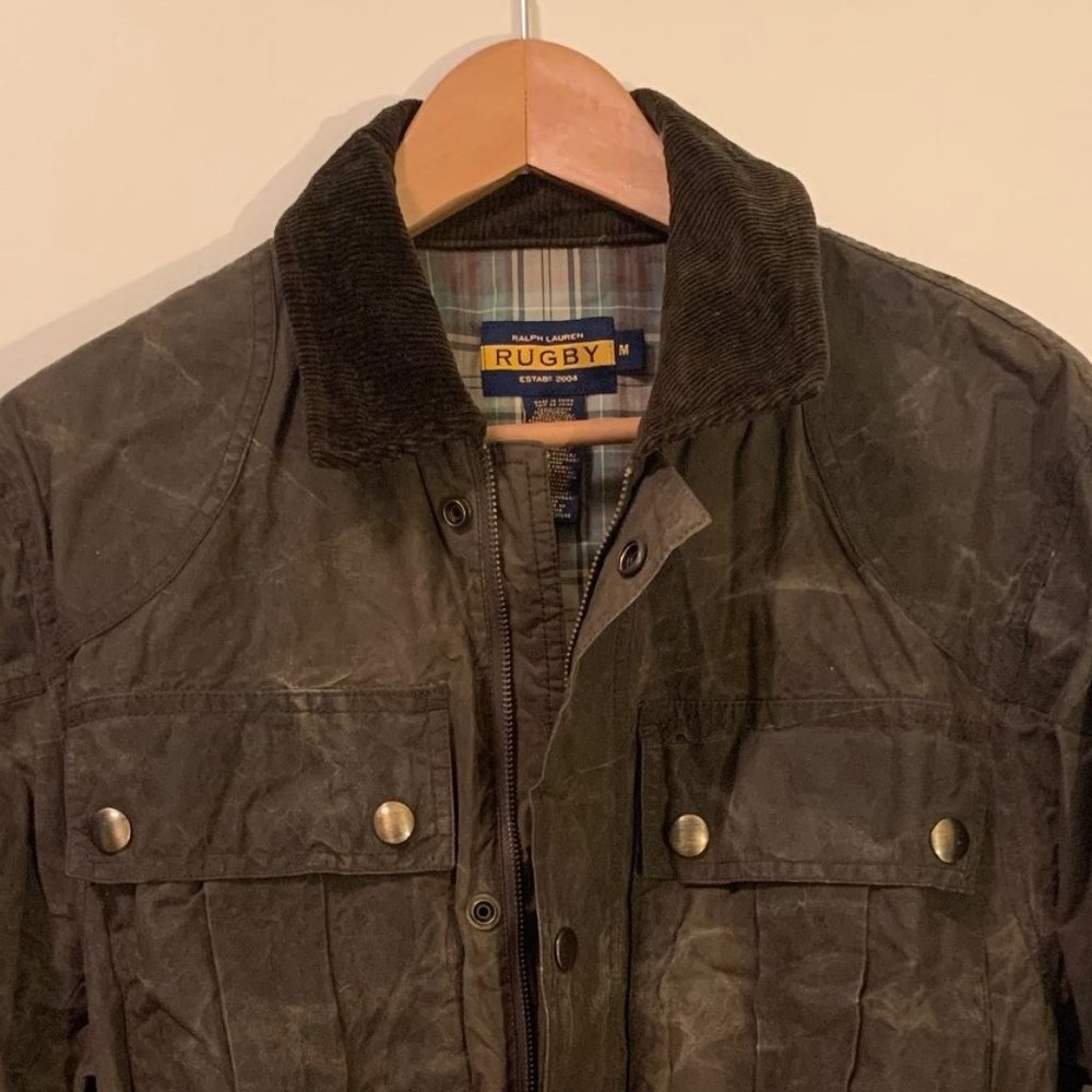 RUGBY Ralph Lauren Waxed Expedition/Moto Jacket